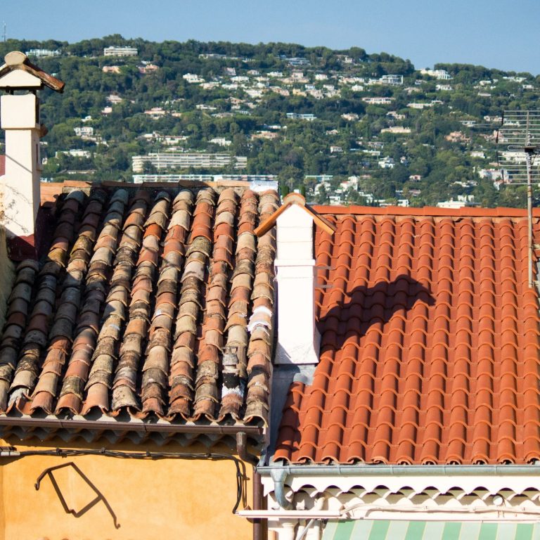 Nettoyage toiture avant et après